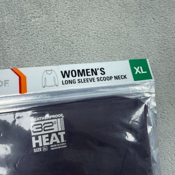 32 Degrees Heat Womens XL Long Sleeve Scoop Neck Top d0527 - Picture 2 of 6